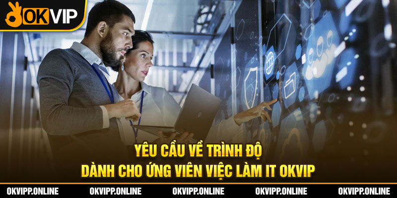 Yêu cầu về trình độ dành cho ứng viên việc làm IT OKVIP