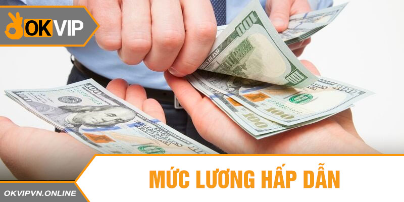 Mức lương hấp dẫn