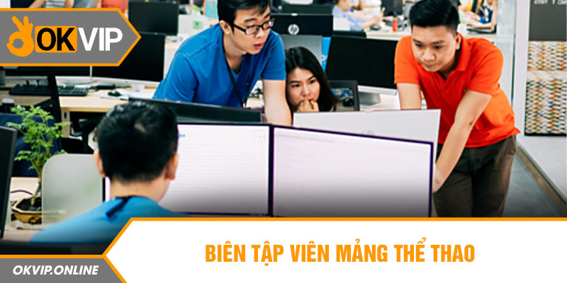 Biên tập viên mảng thể thao