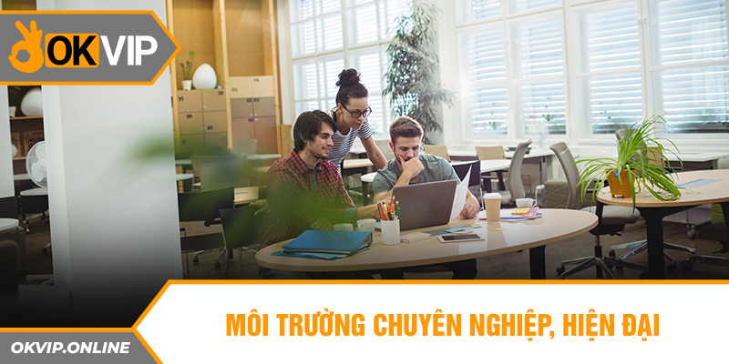 Môi trường chuyên nghiệp, hiện đại